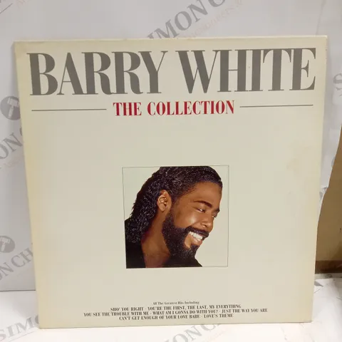 BARRY WHITE THE COLLECTION VINYL 