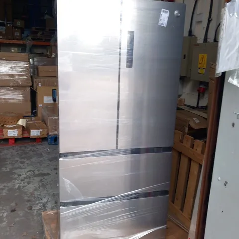 HOOVER MULTI DOOR FRIDGE FREEZER SILVER