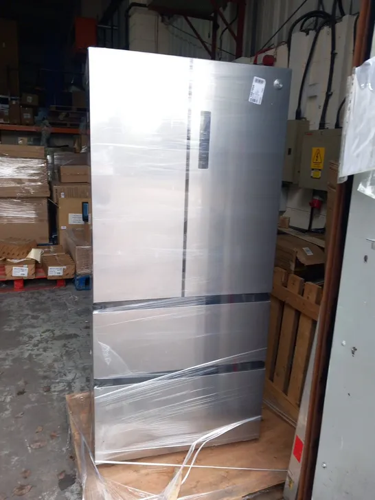 HOOVER MULTI DOOR FRIDGE FREEZER SILVER