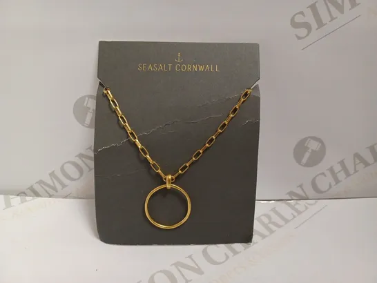 SEASALT CORNWALL GOLD EFFECT NECKLACE