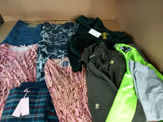 LARGE QUANTITY OF ASSORTED CLOTHING ITEMS 