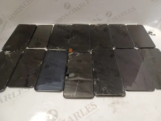 LOT OF APPROX 50 ASSORTED SMARTPHONE LCD DISPLAY / SHELLS