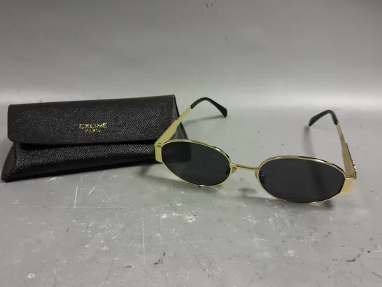 CELINE 4S235 GOLD COLOUR FRAME SUNGLASSES 