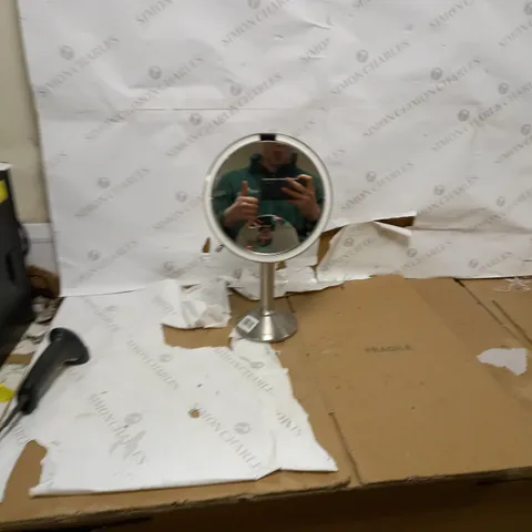 SIMPLE HUMAN 3X MAGNIFIER MIRROR 