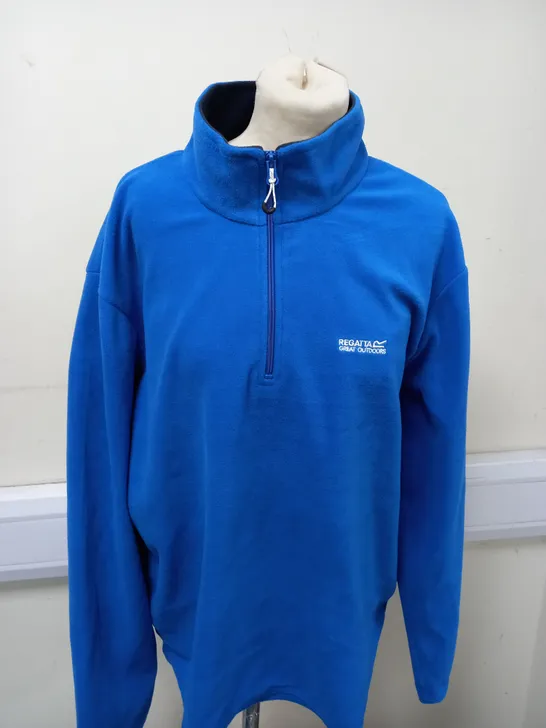 REGATTA 1/2 ZIP FLEECE SIZE XL