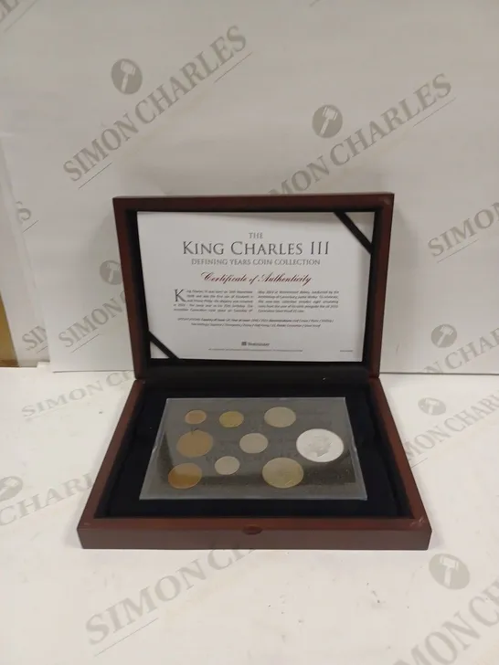 THE KING CHARLES III DEFINING YEARS COIN COLLECTION 