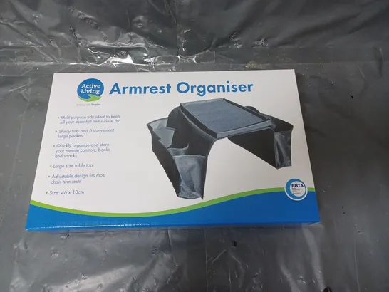 LOT OF 12 ARM REST ORGANISERS