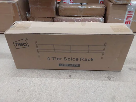 BOXED NEO 4 TIER SPICE RACK 