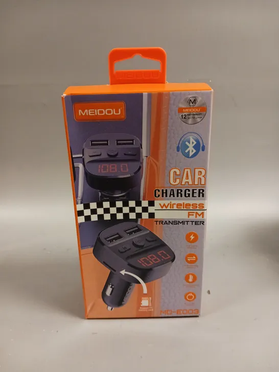 BOXED SEALED MEIDOU WIRELESS FM CAR TRANSMITTER 