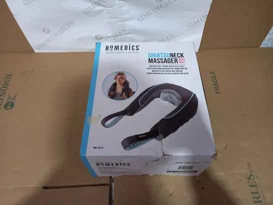 BOXED HOMEDICS SHIATSU NECK MASSAGER WITH HEAT NMS-255-EU