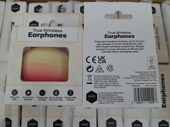 LOT OF 20 BRAND NEW BOXED TRUE WIRELESS EARPHONES - OMBRE