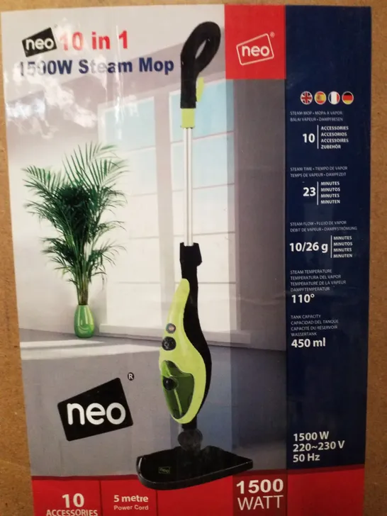 BOXED NEO 10-IN-1 STEAM MOP