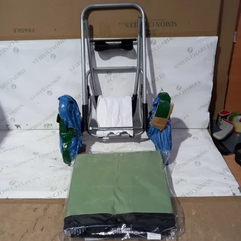 LOCK 'N LOCK INSULATED SHOPPING TROLLEY CART WITH STAIR CLIMB WHEELS