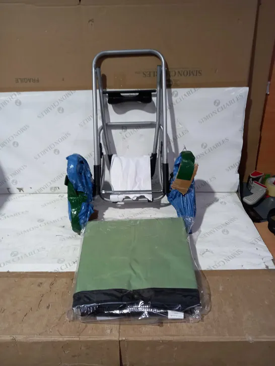 LOCK 'N LOCK INSULATED SHOPPING TROLLEY CART WITH STAIR CLIMB WHEELS