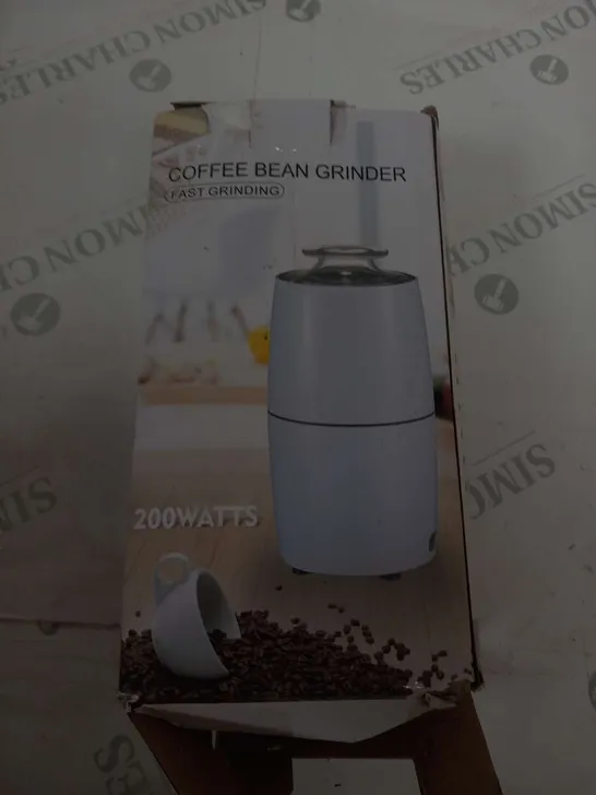 BOXED COFFEE BEAN GRINDER FAST GRINDING 200 WATTS