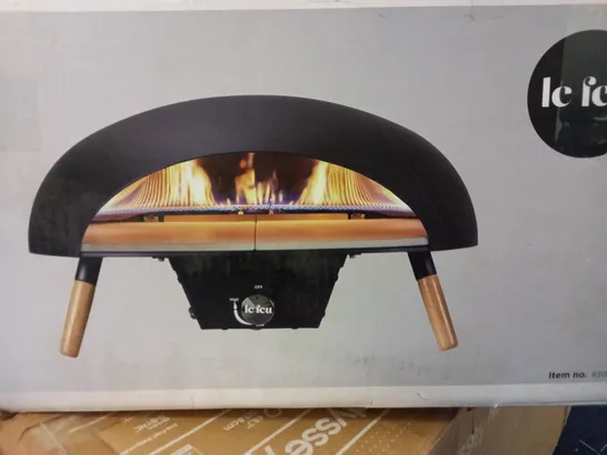 BOXED LE FEU TURTLE 2.0 PIZZA OVEN - COLLECTION ONLY