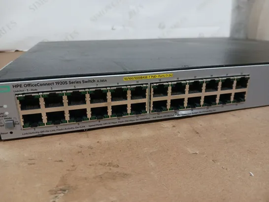 HPEOFFICECONNECT 1920S SERIES SWITCH - JL385A