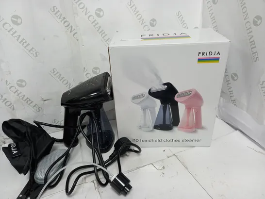 BOXED FRIDJA F10 HANDHELD CLOTHES STEAMER