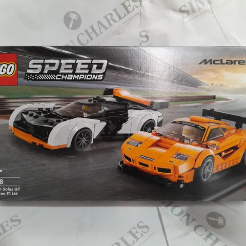 BOXED LEGO MCLAREN SPEED CHAMPIONS 76918