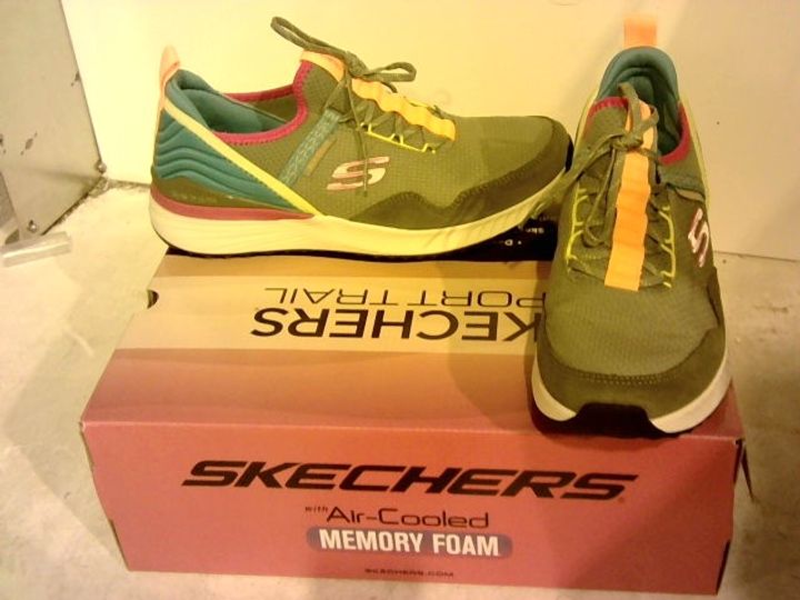 sketchers air cooled memory foam trainers