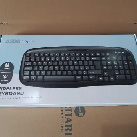 LOT OF 4 BOXED BRAND NEW WIRELESS KEYBOARDS