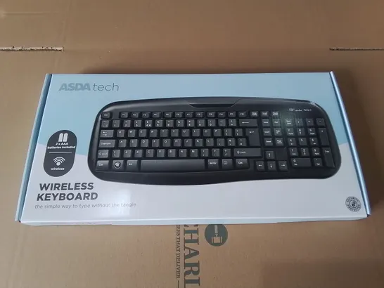 LOT OF 4 BOXED BRAND NEW WIRELESS KEYBOARDS