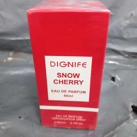 BOXED AND SEALED DIGNIFE SNOW CHERRY EAU DE PARFUM 60ML