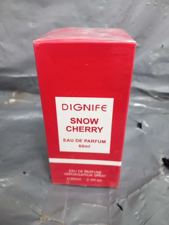 BOXED AND SEALED DIGNIFE SNOW CHERRY EAU DE PARFUM 60ML