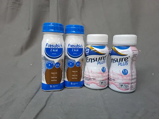 APPROXIMATELY 25 ASSORTED DRINK PRODUCTS TO INCLUDE FRESUBIN NUTRITION DRINK, ENSURE PLUS NUTRITION DRINK