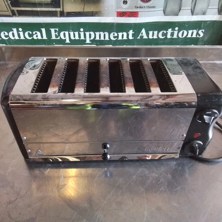 ROWLETT 6SLICE TOASTER, MODEL CH187 4392222Simon Charles Auctioneers
