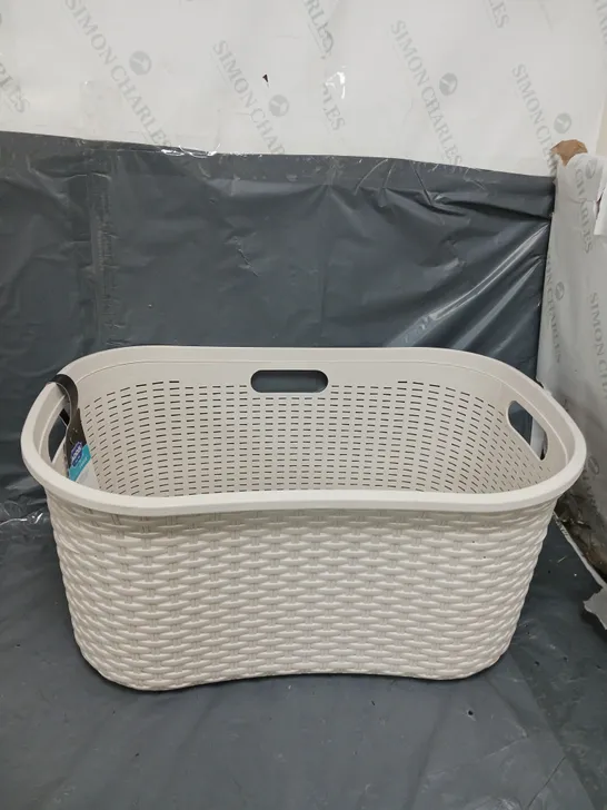 ADDIS RATTAN HIPSTER LAUNDRY BASKET RRP £20