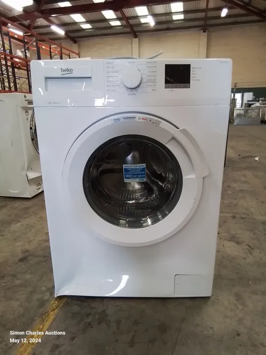 BEKO FREESTANDING 1-7KG WASHING MACHINE IN WHITE -COLLECTION ONLY-