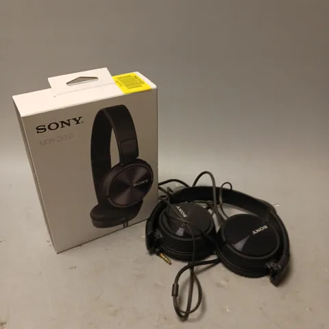 SONY STEREO WIRED HEADPHONES MDR-ZX310 BLACK