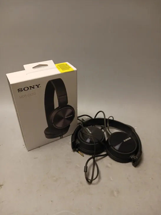 SONY STEREO WIRED HEADPHONES MDR-ZX310 BLACK