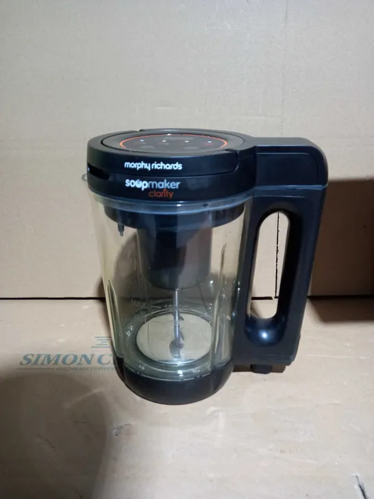 MORPHY RICHARDS CLARITY SOUP MAKER