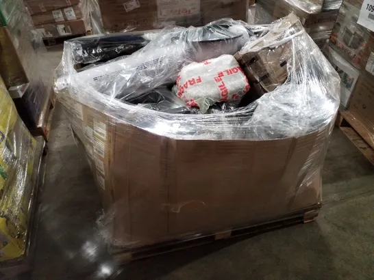 PALLET OF APPROXIMATELY 23 UNPROCESSED RAW RETURN HOUSEHOLD AND ELECTRICAL GOODS TO INCLUDE;