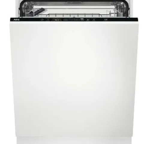 AEG FSS53637Z FULLY INTEGRATED STANDARD DISHWASHER - BLACK CONTROL PANEL - D RATED