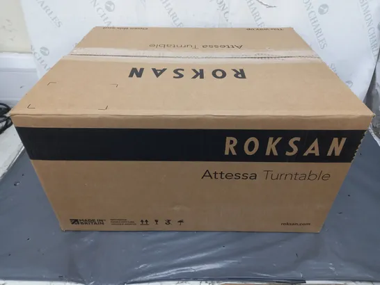 BOXED ROKSAN ATTESSA TURNTABLE