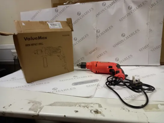 BOXED VALUEMAX 900W IMPACT DRILL 