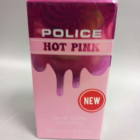 BOXED AND SEALED POLICE HOT PINK EAU DE TOILETTE 100ML