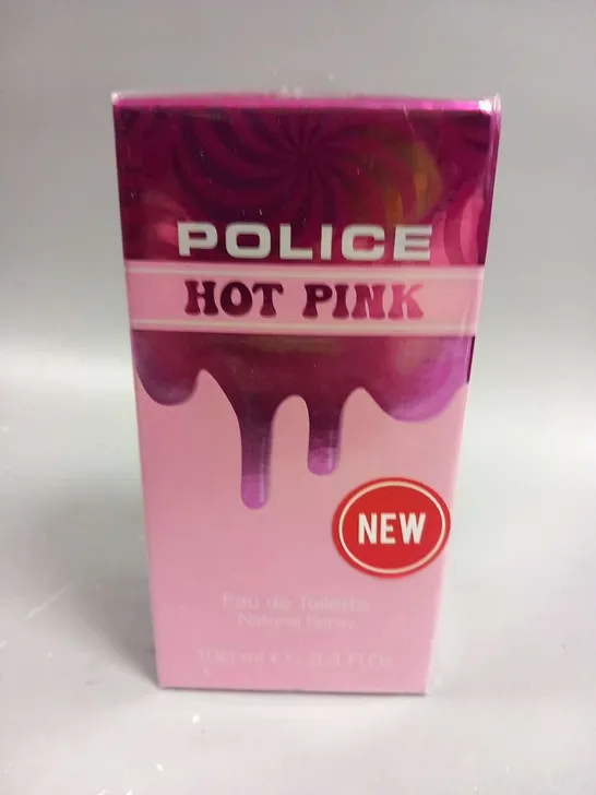 BOXED AND SEALED POLICE HOT PINK EAU DE TOILETTE 100ML