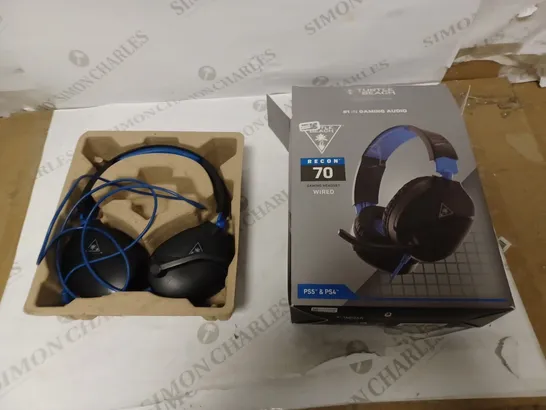 TURTLE BEACH RECON 70 PS5 & PS4 HEADSET