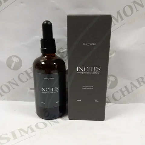 INCHES PLANTMADE AYURVEDIC HAIR & BEARD GROWTH OIL - 100ML