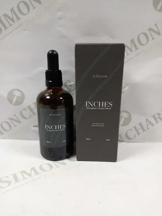 INCHES PLANTMADE AYURVEDIC HAIR & BEARD GROWTH OIL - 100ML