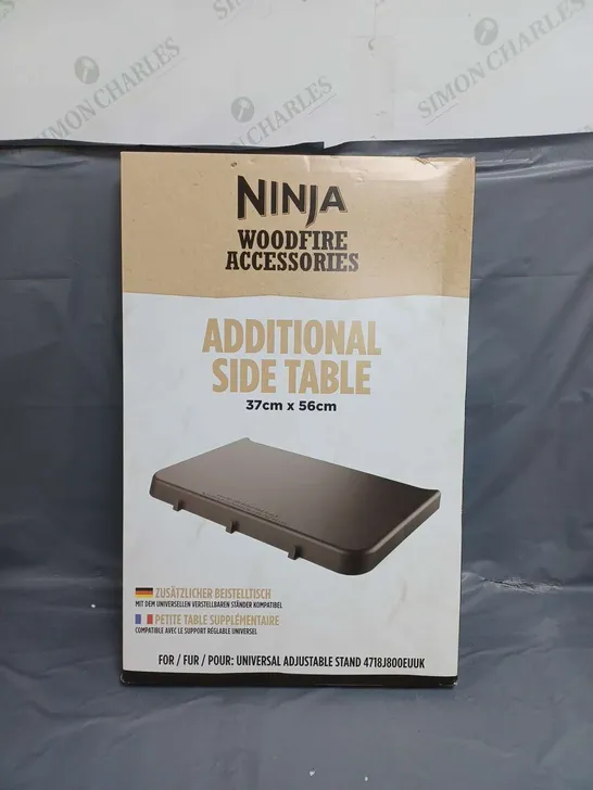 BOXED NINJA WOODFIRE ACCESSORIES ADDITIONAL SIDE TABLE 