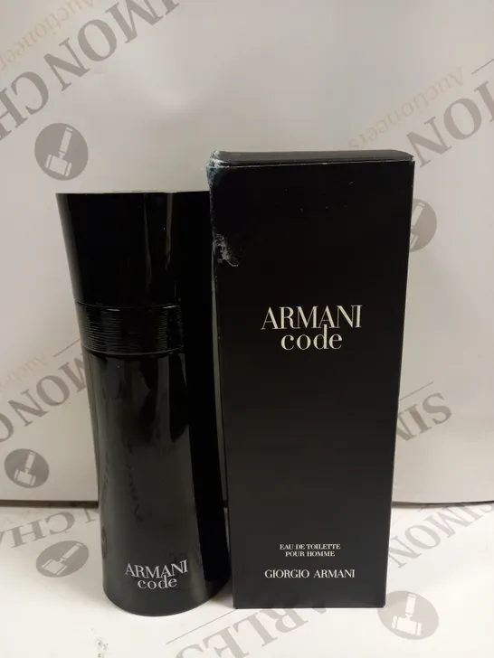 BOXED ARMANI CODE EAU DE TOILETTE POUR HOMME 200ML