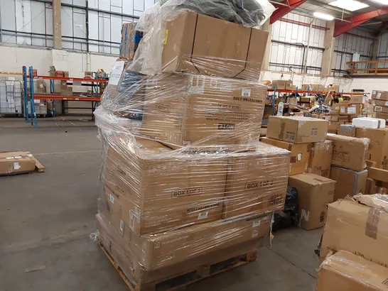 LARGE PALLET OF ASSORTED FURNITURE PARTS 