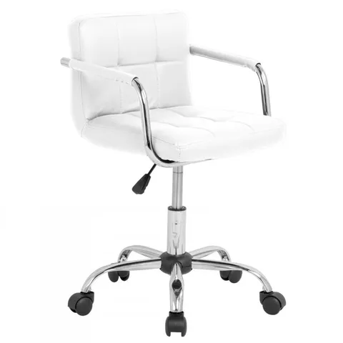 BOXED NEO CUBE OFFICE SWIVEL CHAIR - WHITE (1 BOX)