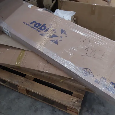 PALLET OF ASSORTED BOXED FURNITURE PARTS