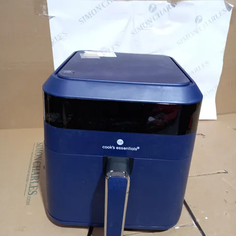 BOXED COOK'S ESSENTIALS 5.8L AIR FRYER NAVY